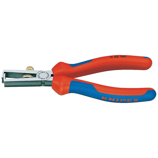 Draper Knipex 11 02 160 SB Adjustable Wire Stripping Pliers, 160mm 12299 Draper - Town Tools 