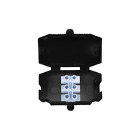 Dencon 3 Pole Connector Box 10A Black