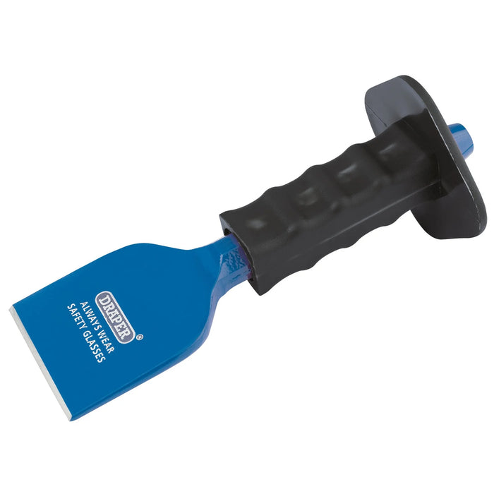 Draper Brick Bolster with Hand Guard, 225 x 75mm - BD6G/AP