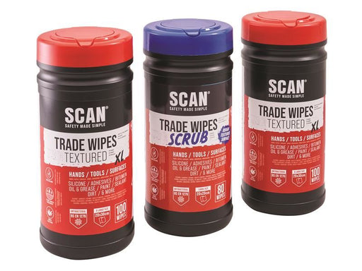 Scan Trade and Scrub Wipe Triple Pack Scan - Town Tools
