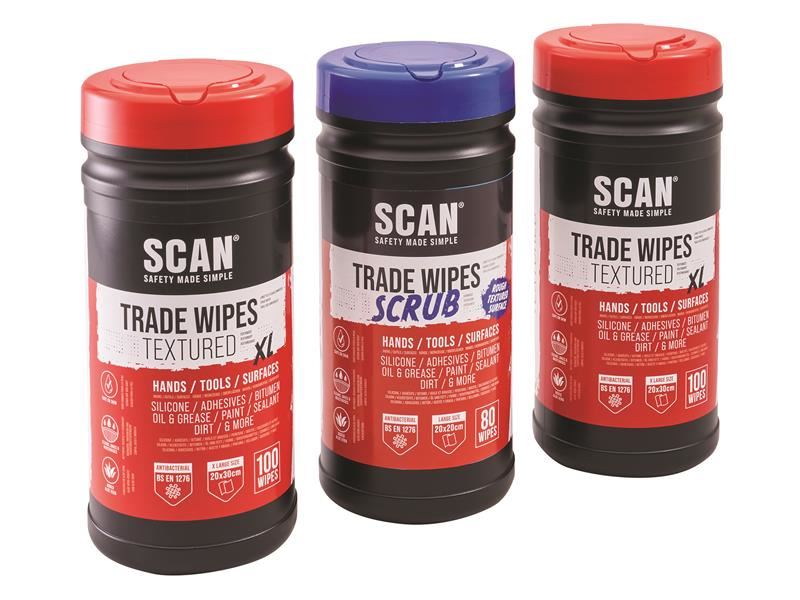 Scan Trade and Scrub Wipe Triple Pack Scan - Town Tools