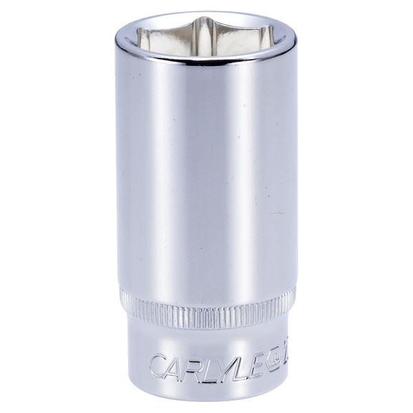 Carlyle Hand Tools 3/8Dr 23mm Deep Chrome Socket SD38023M Caryle Tools - Town Tools 