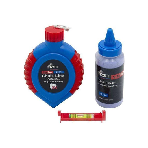 R.S.T. Chalk Line & Box Set 30m R.S.T. - Town Tools