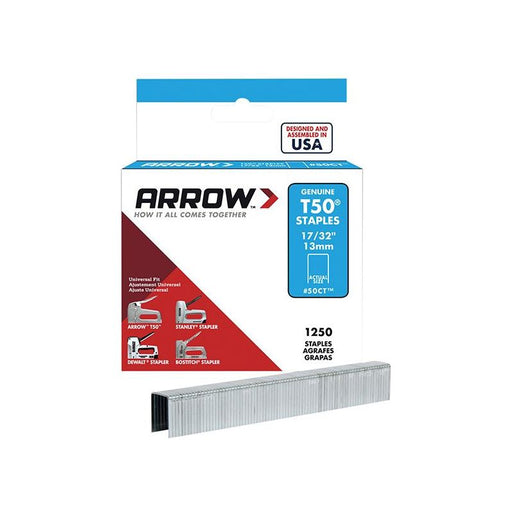 Arrow T50 Staples Ceiltile 13mm (Box 1250) Arrow - Town Tools