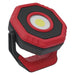 Sealey Rechargeable Pocket Floodlight with Magnet 360 7W COB LED Red LED700PR Sealey - Town Tools 