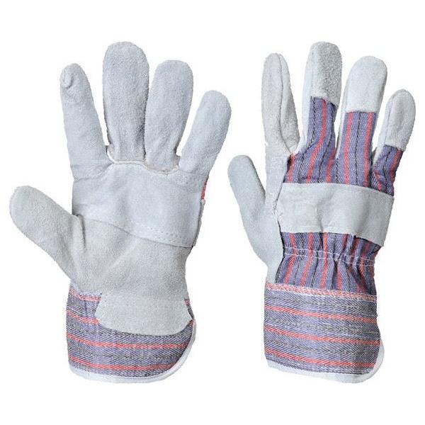 Portwest Canadian Rigger Gloves - Grey - Pack of 12