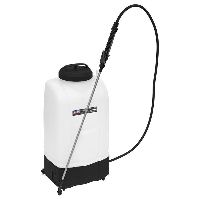 Sealey Cordless Garden Backpack Sprayer 20V SV20 Series 15L ï 2 Batteries Sealey - Town Tools 