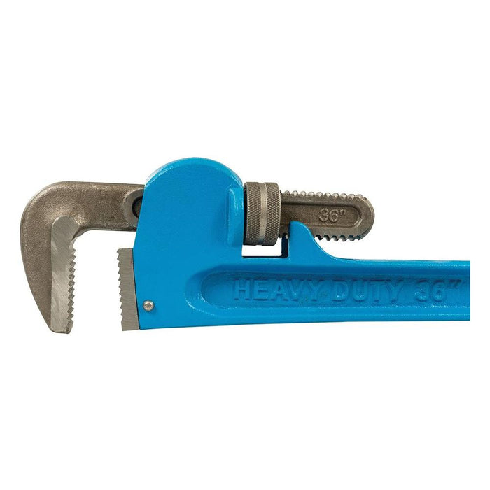 Silverline Expert Stillson Pipe Wrench Length 900mm - Jaw 95mm Silverline - Town Tools 