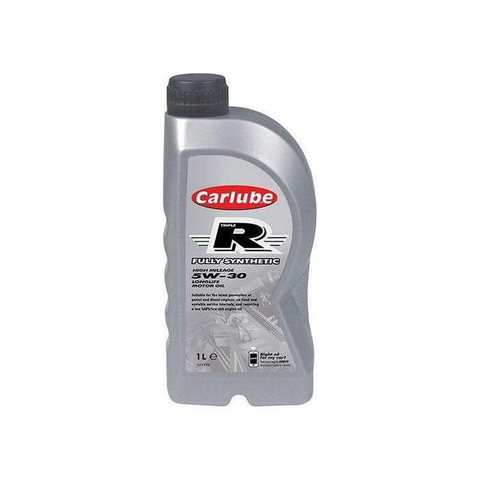 Carlube Triple R 5W-30 Fully Synthetic Oil 1 litre Carlube - Town Tools