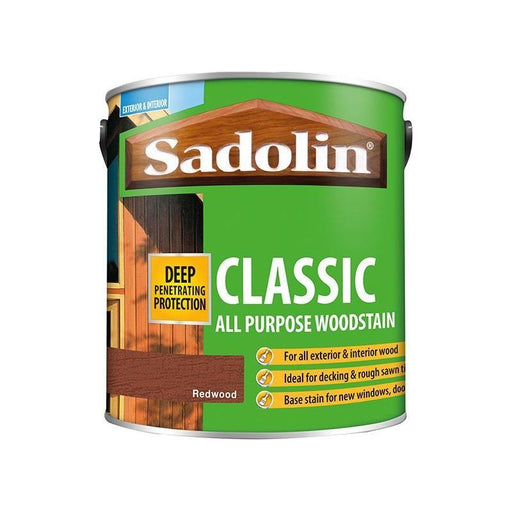 Sadolin Classic Wood Protection Redwood 2.5 litre Sadolin - Town Tools