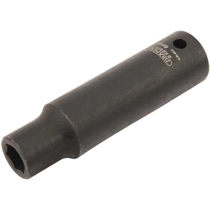 Draper Expert HI-TORQ 6 Point Deep Impact Socket, 1/4" Sq. Dr., 6mm Draper - Town Tools 