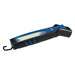 Draper COB/SMD LED Rechargeable Inspection Lamp, 10W, 1,000 Lumens, Blue, 1 x US Draper - Town Tools 