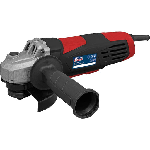 Sealey SG115E Angle Grinder 115mm 750W 230V Red Heavy Duty Sealey - Town Tools 