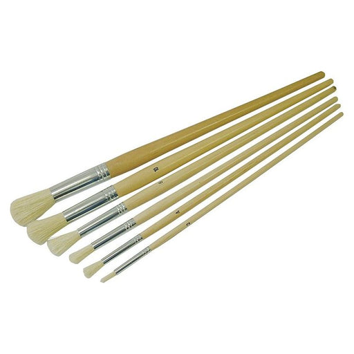 Faithfull Round Fitch Brush Set. 6 Piece Faithfull - Town Tools