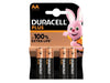 Duracell AA Cell Plus Power +150% Batteries (Pack 4) Duracell - Town Tools