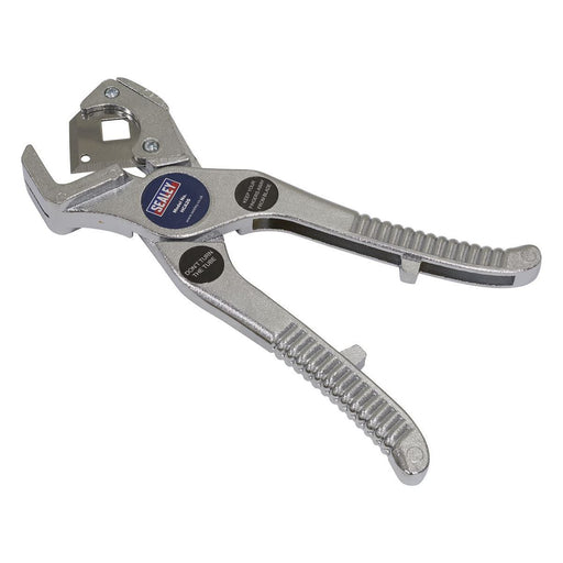 Sealey Rubber & Reinforced Hose Cutter3-25mm Die-Cast Alloy HCA25 Sealey - Town Tools 