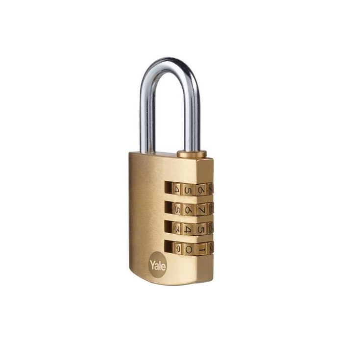Yale Locks Brass Combination Padlock 40mm Yale Locks - Town Tools