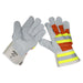 Sealey Reflective Rigger's Gloves Pack of 6 Pairs SSP14HV/6 Sealey - Town Tools 