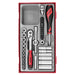 Teng Tools 1/4" Socket Set 12 pt TT1 35 Pieces Teng Tools - Town Tools 