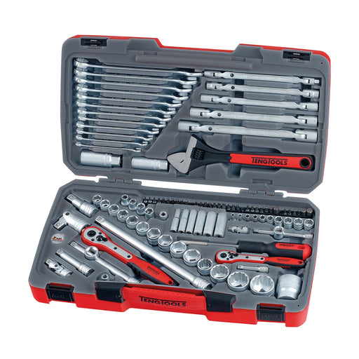 Teng Tools MECCA PRO 1/4", 3/8" & 1/2" Socket Set 106 Pieces Teng Tools - Town Tools 