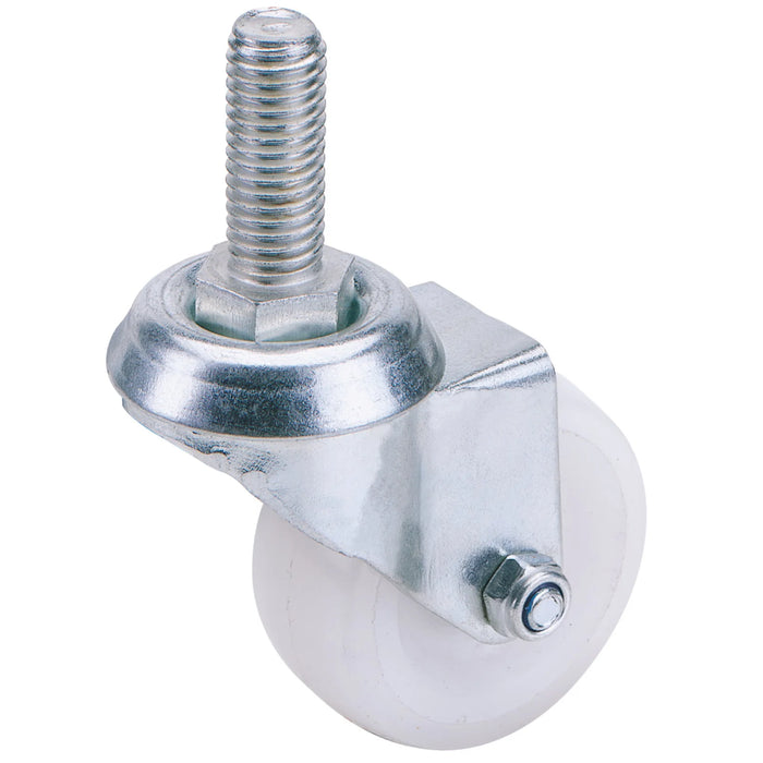 Draper Swivel Bolt Fixing Nylon Wheel, 50mm Diameter, S.W.L. 50kg - 60450B