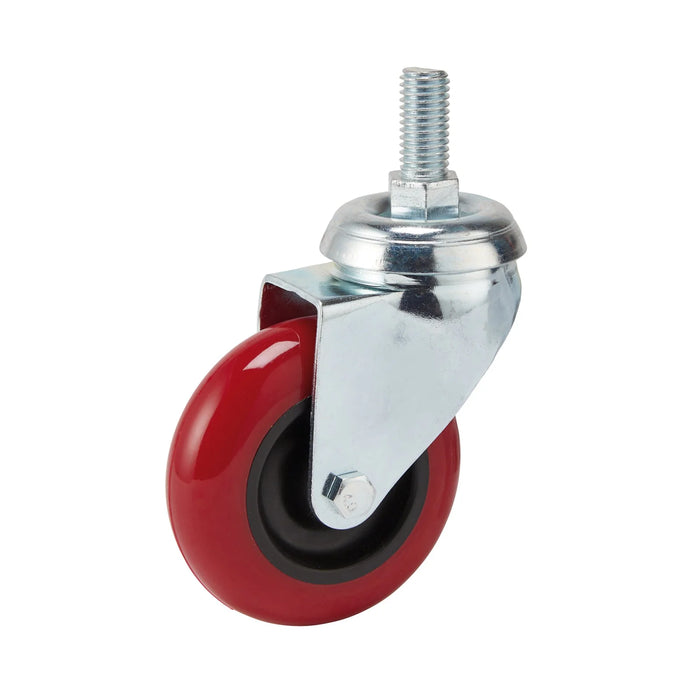 Draper Swivel Bolt Fixing Polyurethane Wheel, 75mm Diameter, S.W.L. 70kg