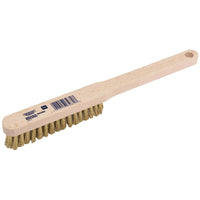Draper Expert Brass Fill Wire Hand Brush, 225mm - 4860