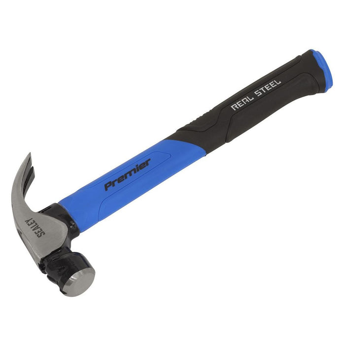 Sealey Claw Hammer with Fibreglass Shaft 16oz CLHG16 Sealey - Town Tools 