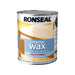 Ronseal Interior Wax Medium Oak 750ml Ronseal - Town Tools