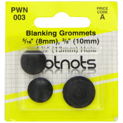 Wot-Nots Grommets - Blanking - Assorted - Pack Of 3 Wot-Nots - Town Tools 