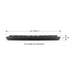 Sealey Safety Rubber Jack Pad Type B JP11 Sealey - Town Tools 