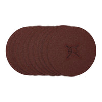 Draper Fibre Sanding Discs, 125mm, 60 Grit, (Pack of 10) 68976