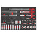 Teng Tools 26" Classic Cabinet FOAM Tool Kit 179 Pieces Red Teng Tools - Town Tools 