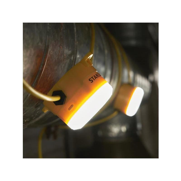 Stanley® Lighting Interconnectable Festoon Kit 8 LED Bulbs 240V 16.5m STANLEY® Lighting - Town Tools