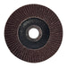 Silverline Aluminium Oxide Flap Disc 125mm 40 Grit Silverline - Town Tools 