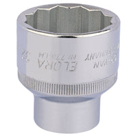 Draper Elora Bi-Hexagon Socket, 1/2" Sq. Dr., 32mm 24765