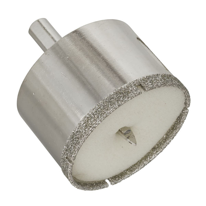 Sealey Electroplated Diamond Hole Saw 60mm DHS60 Sealey - Town Tools 