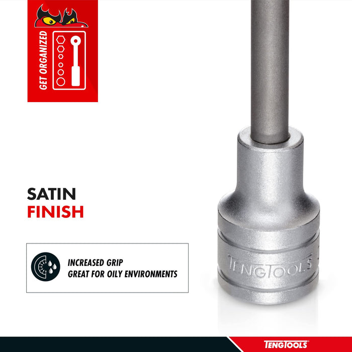 Teng Tools 1/2" Long XZN/Triple Square Bit Socket 14 Teng Tools - Town Tools 