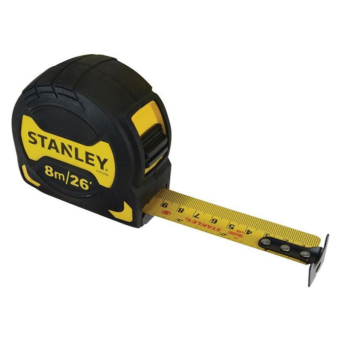 Stanley® Hand Tools Grip Pocket Tape 8m/26ft (Width 28mm) STANLEY® Hand Tools - Town Tools