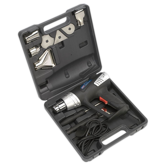 Sealey Hot Air Gun Kit 2-Step 350C/600C HS103K Sealey - Town Tools 