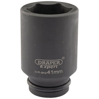 Draper Expert HI-TORQ 6 Point Deep Impact Socket, 3/4" Sq. Dr., 41mm