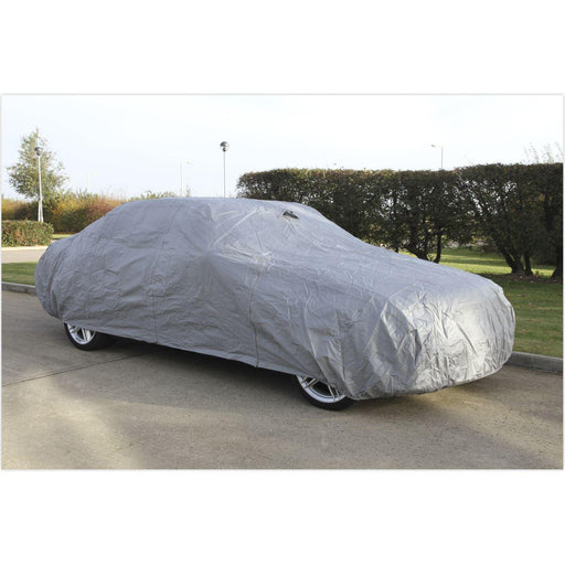 Sealey Car Cover Large 4300 x 1690 x 1220mm CCL Sealey - Town Tools 