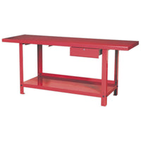 Sealey Workbench Steel 2m with 1 Drawer AP3020