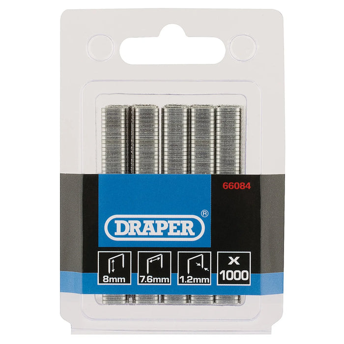 Draper Staples, 8-14mm (Pack of 1000)