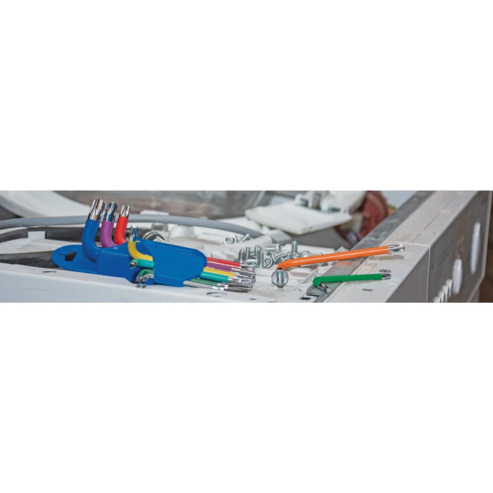 Draper Expert TX-STAR® Metric Coloured Short Arm Key Set (9 Piece) - SCTXKS/9