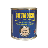 Brummer® Wood Filler Light Walnut 250g