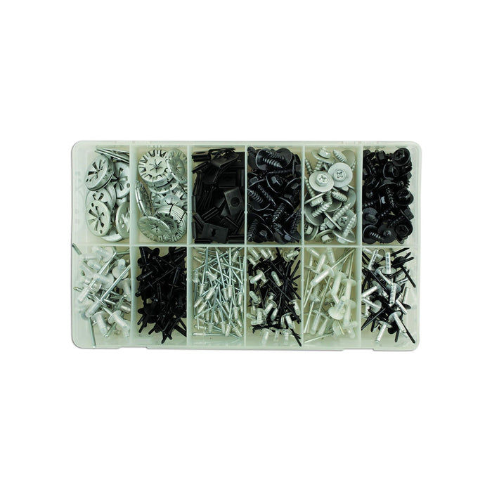 Connect Assorted Bodyshop Metal Fasteners 400pc 36040 Laser - Town Tools