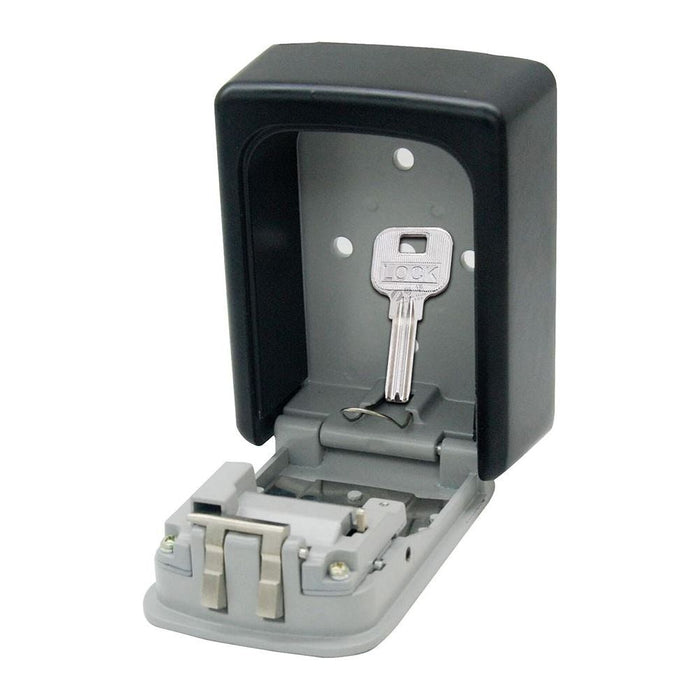 Silverline Key Safe Wall-Mounted 121 x 83 x 40mm Silverline - Town Tools 