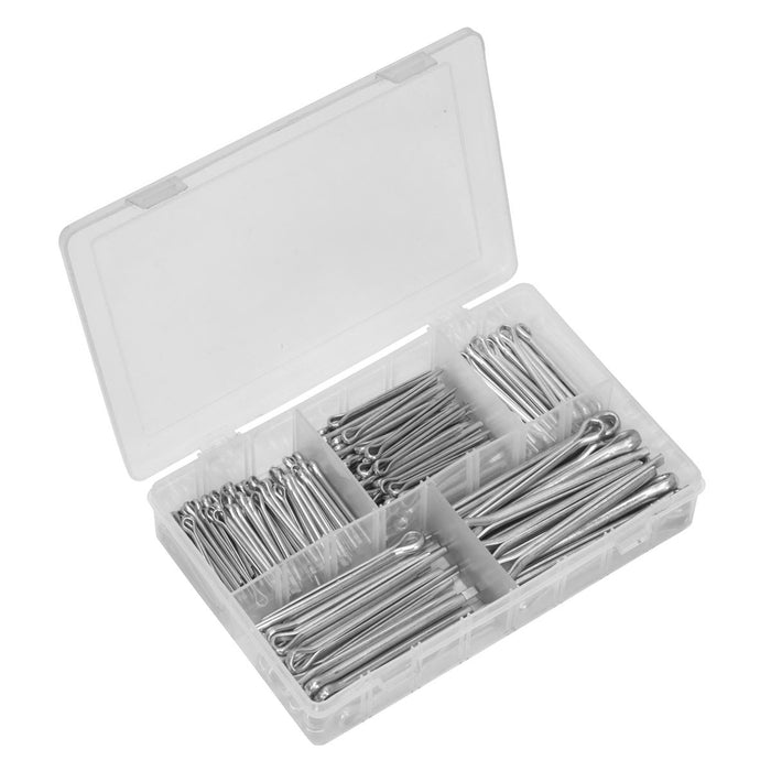 Sealey Metric/Imperial Split Pin Assortment 230pc - Large Sizes AB003SP Sealey - Town Tools 