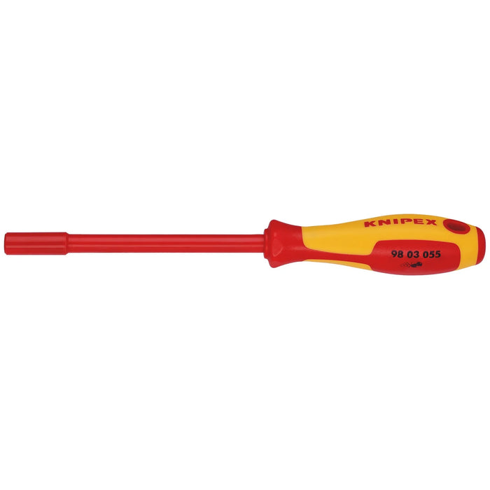 KNIPEX 98 03 055 VDE Insulated Nut Driver, 5.5 x 125mm - 98 03 055